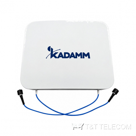 KADAMM I-ATP8-380/4300M — внутренняя панельная антенна 380–520 / 698–960 / 1710–2700 / 3300–4300 МГц, 8 дБи, 2 порта