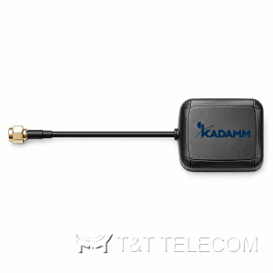 KADAMM GPS-L1-29M — активная антенна GPS L1 на магните или клее, МШУ 29 дБ, кабель 3 м, SMA