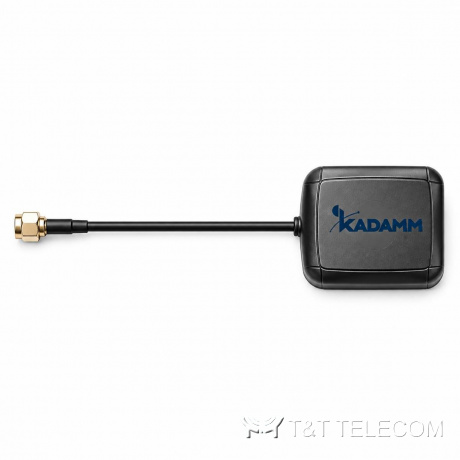 KADAMM GPS-L1-29M — активная антенна GPS L1 на магните или клее, МШУ 29 дБ, кабель 3 м, SMA