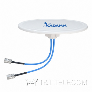 KADAMM I-ATO2-698/4000MH — потолочная антенна 4G/5G MIMO 698–4000 МГц, 3–5 дБи