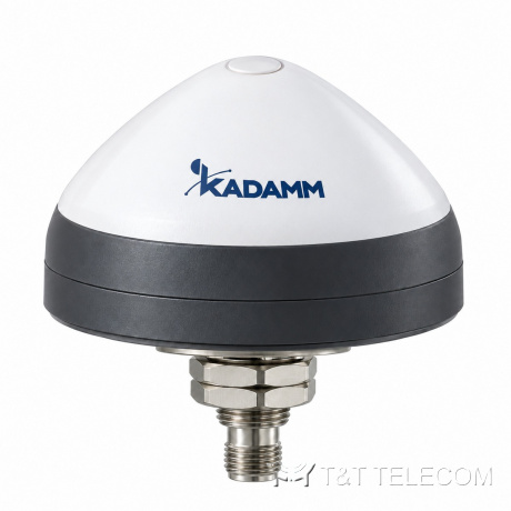 KADAMM GNSS-RTK-L12-40T — высокоточная антенна ГНСС L1/L2, GPS/ГЛОНАСС/BeiDou/Galileo, МШУ 40 дБ, TNC, IP67