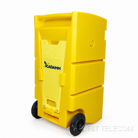 Мобильная аварийная тележка KADAMM ТЕЛ-АВ-Ж — 100 × 48 × 52 см, полиэтилен