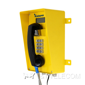 Антивандальный IP-телефон KADAMM ТЛ3116-Д (TALK-3116-D) с ЖК-дисплеем, IP65
