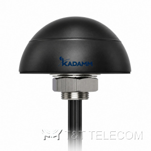 KADAMM GNSS-LTE2W2-3 — комбинированная антенна ГНСС + 4G MIMO + Wi-Fi MIMO, GPS/ГЛОНАСС, IP67