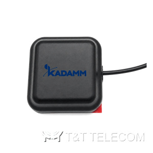 KADAMM V2X-3 — антенна V2X/DSRC 5850–5950 МГц на клей, 3 дБи, кабель LMR100 3 м, IP66