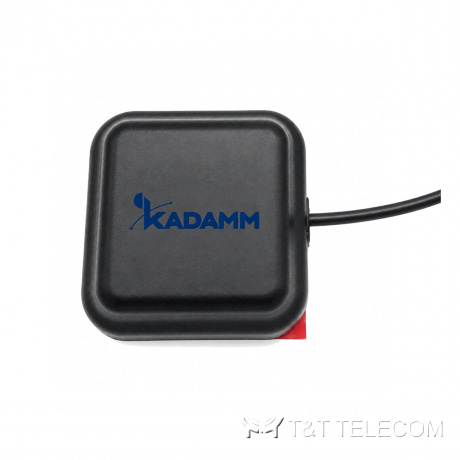 KADAMM V2X-3 — антенна V2X/DSRC 5850–5950 МГц на клей, 3 дБи, кабель LMR100 3 м, IP66