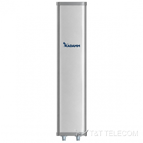 KADAMM APW2490DP17 — внешняя секторная антенна Wi-Fi 2400–2500 МГц, 17 дБи, 2 порта