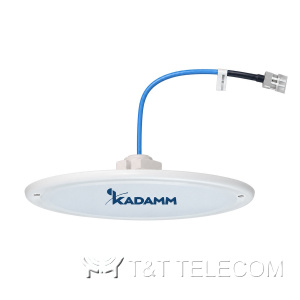 KADAMM I-ATO5-350/6000S — многодиапазонная потолочная антенна 350–960 / 1695–2700 / 3300–4200 / 4800–6000 МГц, 7 дБи