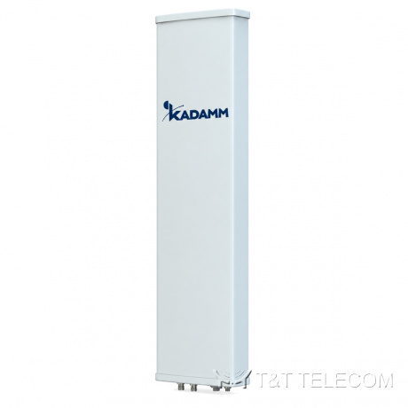 KADAMM K801182021s — однодиапазонная секторная антенна 1710–2170 МГц, 20,5 дБи, 2 порта, RET