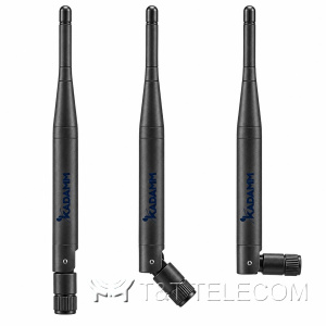 KADAMM AR-24-5R — штыревая антенна Wi-Fi 2,4 ГГц, 5 дБи, RP-SMA