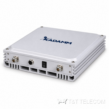 KADAMM REP-PD — цифровой пикорепитер 2G–5G с регулируемой полосой: 2 поддиапазона 0,2–25 МГц, 20 дБм, усиление 75 дБ