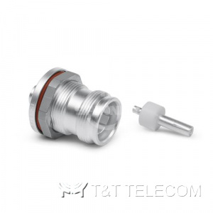 Разъем BN 431501 Spinner || 4.3-10 female RG401/U bulkhead mounting