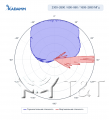 KADAMM K861176R31 — комбинированная антенна TDD 2300–2690 + FDD 2×690–960 / 3×1695–2690 МГц, 65°/65°/65°, 17,7 дБи, 18 портов + калибровочный, RET