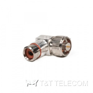 Разъем BN 757855 Spinner || N male угловой для кабеля 1/4" | Серия CAF O-Ring