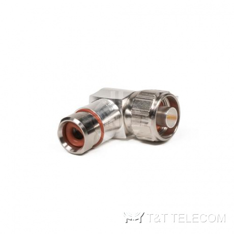 Разъем BN 757855 Spinner || N male угловой для кабеля 1/4" | Серия CAF O-Ring