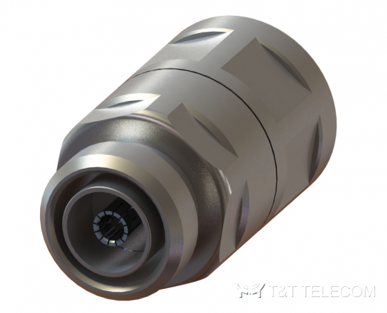 716F-LCF78-E01 Разъем 7‑16 DIN Female для фидерного кабеля 7/8” | Серия OMNI FIT Premium, 6 ГГц