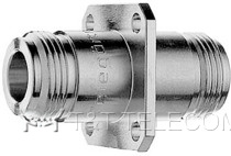 Адаптер J01024A0005 Telegartner N типа female-female IP 68 панельный фланцевый
