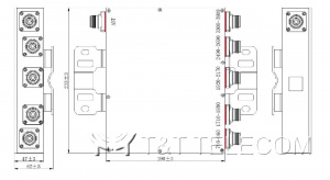 Пентаплексер KADAMM МП-5-800+1800+2100+2600+3500 — 790–960 / 1710–1880 / 1920–2170 / 2490–2690 / 3300–3800 МГц