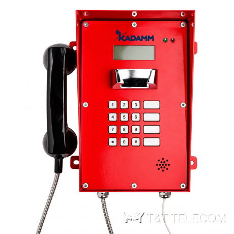 Промышленный SIP-телефон KADAMM ТЛ3216X-4С (TALK-3216X-4S) с дисплеем и 4 клавишами