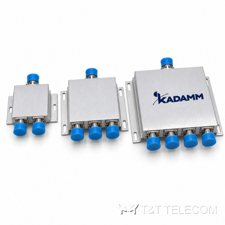 Делитель мощности KADAMM ДМУ-300/500-N — 300–500 МГц, на 2, 3, 4 и 8 каналов
