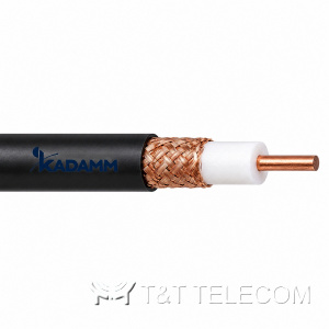 Гибкий коаксиальный кабель KADAMM RG8-50F — RG8 (10,16 мм), 50 Ом, до 6000 МГц