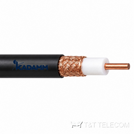 Гибкий коаксиальный кабель KADAMM RG8-50F — RG8 (10,16 мм), 50 Ом, до 6000 МГц