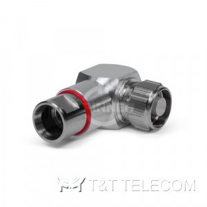 Разъем BN 870170 Spinner || N male угловой для кабеля 3/8" | Серия CAF O-Ring
