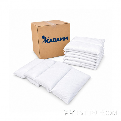 Сорбирующие подушки для крупных проливов KADAMM СОР-ПДШ — 45 × 45 × 5 см, 10 шт
