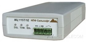 Универсальная система мультиплексирования и передачи МЦ-115Т/1E (поддержка протокола VLAN)