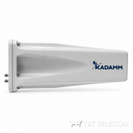 KADAMM ALP-0738X10KB — логопериодическая антенна 698–960 / 1710–2700 / 3300–3800 МГц, 10,5 дБи, 2 порта