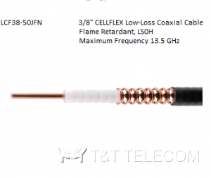 Кабель 50 Ом типа low loss flexible CELLFLEX LCF38-50JFN