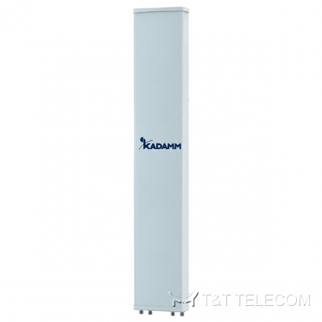 KADAMM K802182020 — двухдиапазонная секторная антенна 2×1710–2170 МГц, 19,5 дБи, 4 порта, RET