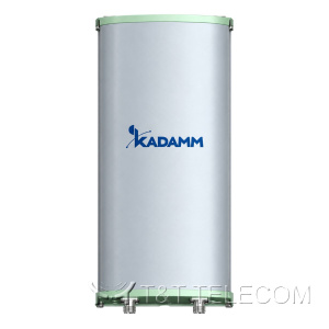 KADAMM K8820036F12 — трёхдиапазонная секторная антенна 698–960 / 1710–2690 / 3300–3800 МГц, 15,2 дБи, 2 порта, наклон 3°