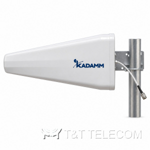 KADAMM ALP-0727V10FLKB — широкополосная направленная антенна 698–960 / 1710–2700 МГц, 10 дБи, 1 порт