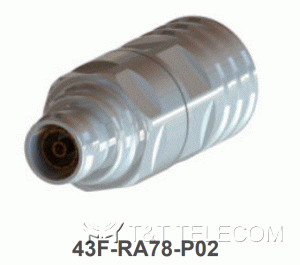 Разъем 43F-RA78-P02 || 4.3-10 female 1/2" для излучающего кабеля RADIAFLEX