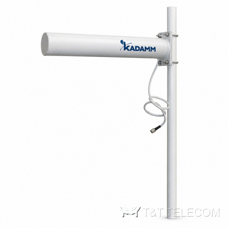 KADAMM ADY-2400-2483-15-2 — директорная антенна (Яги) 2400–2483 МГц, 15 дБи, 1 порт