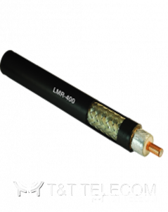 LMR-400 гибкий коаксиальный кабель и разъемы с низкими потерями с двойным экраном для наружного применения 0.405" (10.29 мм)