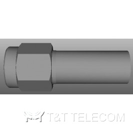 Разъем 901-9511-12SFC Amphenol | SMA male, прямая обжимная штепсельная вилка для кабельной группы RG-316 с двойным плетением, 50 Ом
