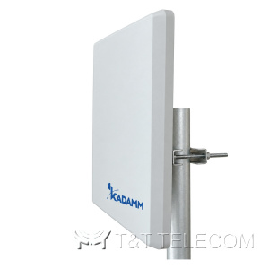 KADAMM APWX516119 — двухдиапазонная направленная антенна Wi-Fi 5125–5850 / 5850–6100 МГц, 19 дБи, 3 порта