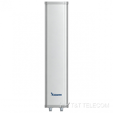 KADAMM APW2490DP18 — внешняя секторная антенна Wi-Fi 2400–2500 МГц, 18 дБи, 2 порта