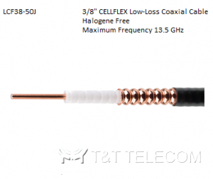 Кабель 50 Ом типа low loss flexible CELLFLEX LCF38-50J