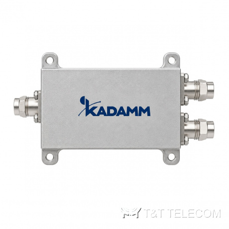 Делитель мощности коаксиальный KADAMM ДМ-2-694/3800-QN — 2 отвода, 694–3800 МГц, PIM3 −153 дБн