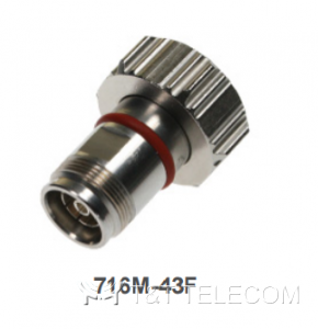 Переходник 716M-43F RFS || 7-16 Male - 4.3-10 Female