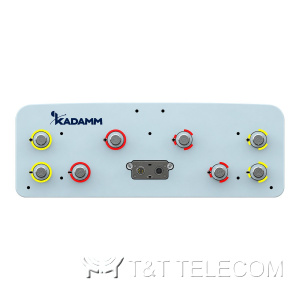 KADAMM K804702719s — секторная панельная антенна 690–2690 МГц, 4 системы излучателей, 18,5 дБи, 8 портов, встроенный RET