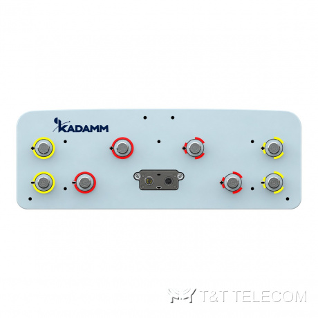 KADAMM K804702719s — секторная панельная антенна 690–2690 МГц, 4 системы излучателей, 18,5 дБи, 8 портов, встроенный RET