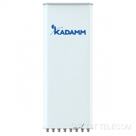 KADAMM K806608027 — шестидиапазонная секторная антенна 698–862 / 880–960 / 4×1710–2690 МГц, 17,5 дБи, 12 портов, RET