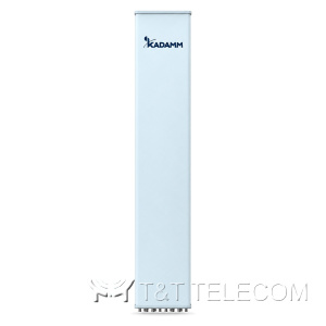 KADAMM K804902719v01 — секторная панельная антенна 698–2690 МГц, 4 системы излучателей, 18,5 дБи, 8 портов, встроенный RET