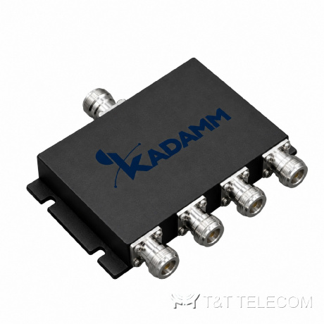 Делитель мощности KADAMM ДМУ-4-1000/2000-N — 1000–2000 МГц, на 4 канала