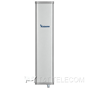 KADAMM APW2490VP17 — внешняя секторная антенна Wi-Fi 2400–2500 МГц, 17 дБи, 1 порт