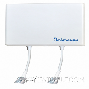 KADAMM I-ATP8-1710/3800M — внутренняя панельная антенна 4G/5G MIMO 1710–3800 МГц, 8 дБи